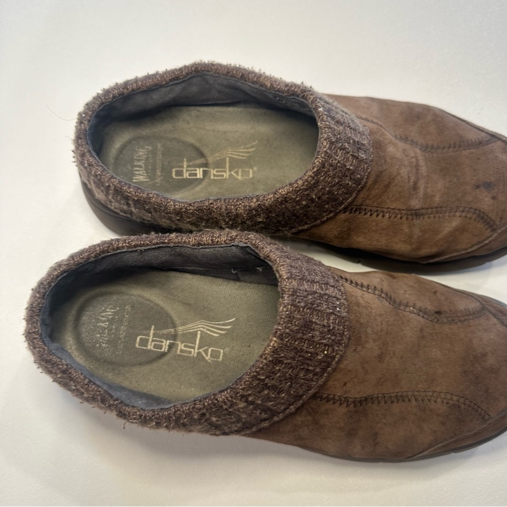Dansko Leather Eartha Clogs Women’s Size 40 (10) Walking Comfort Slip On Shoes - Picture 6 of 7
